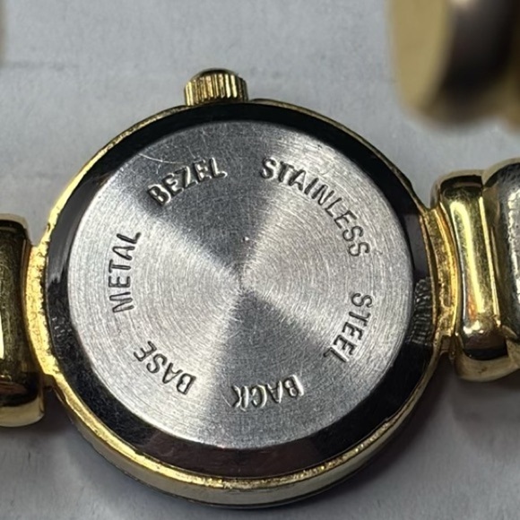 PIERRE JACQUARD Vintage Interchangeable Bezel Watch Set Women 2 Tone Changeable Bracelet Watch ,Strap/Bezel Gift Set  main image 4